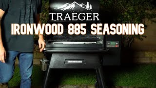 Traeger Ironwood 885 Seasoning  Features List [upl. by Canty425]