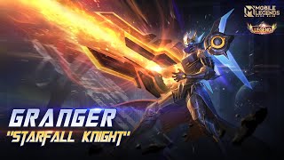 New Skin  Granger  Starfall Knight  Mobile Legends Bang Bang [upl. by Aliza]