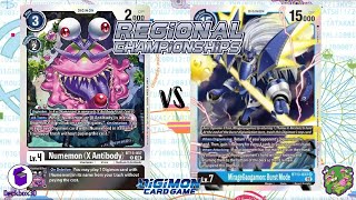 DIGIMON TCG Regional Abril 2024 Ronda 6 Numemon X Black vs MirageGaogamon Blue [upl. by Freddy906]