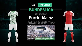 Bundesliga Prognose amp WettTipp Fürth  Mainz  202122 [upl. by Gabriela]