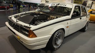 Alfa Romeo 75 tuning by OKTech Racing 1986 V6 24V 38 436ps [upl. by Graniela290]