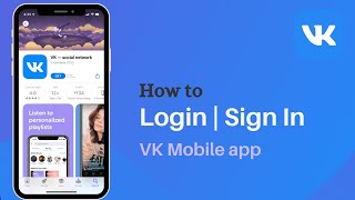 How to Login to VK Account  Sign In VK App [upl. by Broddie445]