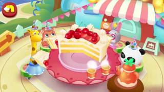 Little Pandas Bake Shop  Game Preview  Educational Games for kids  BabyBus [upl. by Darrin]