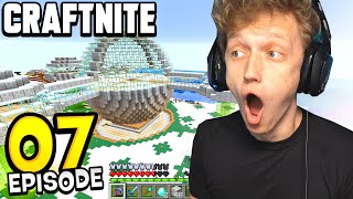 Craftnite Episode 7  MEGA BASE UPGRADES best minecraft base [upl. by Canice]