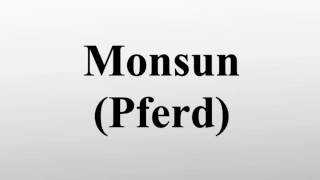 Monsun Pferd [upl. by Christiano]