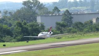 Citation CJ3 Decolagem IncrívelAeroporto De JundiaíSP [upl. by Johnnie]