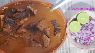 Birria de res tatemada estilo jaliscoguadalajaracomida Mexicana carne de res [upl. by Mallorie]