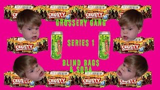 TOYDEX  GROSSERY GANG SERIES 1 Blind Bags amp Sticky Soda [upl. by Ahselaf565]