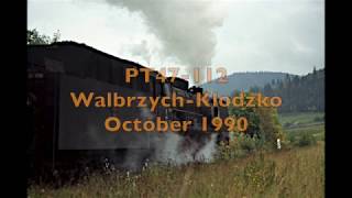 PT47112 Walbrzych Klodzko Depot Poland 1990 and TKT4899 [upl. by Christine291]