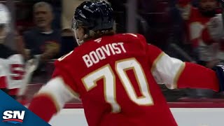 Panthers Jesper Boqvist Pulls Off Slick Deke To Score HighlightReel Goal [upl. by Adiaros219]