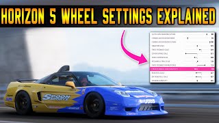 Advanced Wheel Settings Guide  Forza Horizon 5 w Logitech amp Thrustmaster [upl. by Ansley]