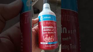 Betonin AS T  Lysine Zinc amp Multivitamin [upl. by Nareht]