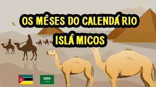 Os mêses do calendário islâmico  Aula 5 [upl. by Ilka]