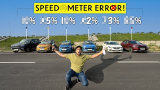 Speedometer Error TESTED shocking results 😲  Gagan Choudhary [upl. by Atinrahc]