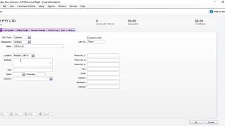 How to Create a Customer in MYOB AccountRight [upl. by Adnuhs]