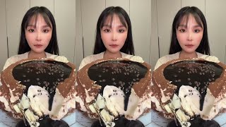 ASMR MUKBANG Creamy flowing cake EATING SHOW소리좋은 러가지 음식 먹방 모음이 팅쇼 리얼 사운드大食い [upl. by Moncear]