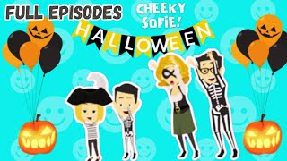 Halloween Cartoons Full Episodes Compilation  Halloween Song  Cheeky Sofie [upl. by Richmound]