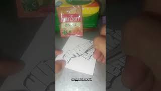 Nutrisari Blewah art shorts videoshort viralvideo [upl. by Colene]