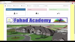 School Management System project php mysql somali [upl. by Ardnama]