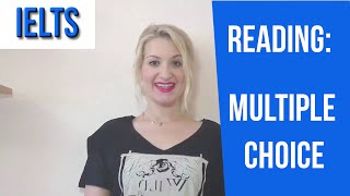 IELTS Reading TIPS for Multiple Choice tasksenglish video [upl. by Ahsaei888]