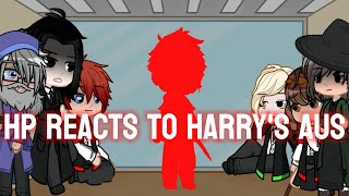 Hp reacts to harrys aus  part 4  reaction video  gl2  gachareaction gachatrend [upl. by Adnirolc739]