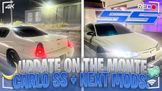 Update On the Monte Carlo SS  Next Mods chevymontecarlo cars youtube [upl. by Yatnoed626]