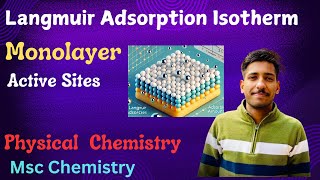 Langmuir Adsorption Isotherm  Surface Chemistry Physical Chemistry Msc Chemistry Pervious Year [upl. by Halilad]