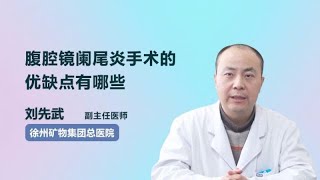 腹腔镜阑尾炎手术的优缺点有哪些 刘先武 徐州矿务集团总医院 [upl. by Eillak293]