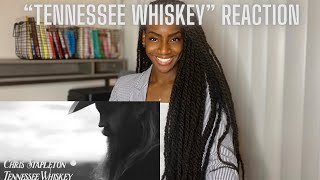 First Time Hearing Chris Stapleton  Tennessee Whiskey REACTION 🔥🔥🔥 [upl. by Atterol719]