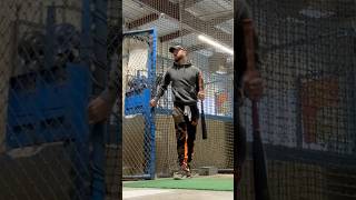 Batting Cages to Myself🤩⚾️ baseball mlb sports youtubeshorts shorts trending [upl. by Carlile162]