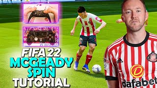 ONE of the BEST 5 SKILL MOVES for CUTTING INSIDE in FIFA 22  FIFA 22 MCGEADY SPIN TUTORIAL [upl. by Jermaine]