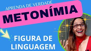 O que é METONÍMIA  Figura de linguagem  EXERCÍCIOS  Aula de português [upl. by Balsam]