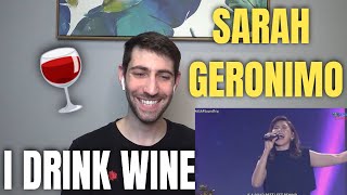 Sarah Geronimo  I Drink Wine Adele Cover on ASAP Natin To  REACTION [upl. by Niras]