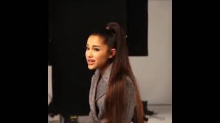 ariana grande singing quotsugar were going downquot during thank u next era [upl. by Llenrod]