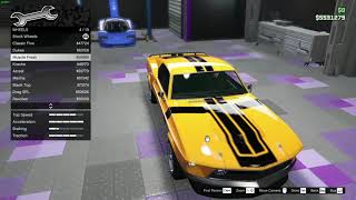 GTA 5 Vapid Dominator GTT Customization Mustang Boss 6970 [upl. by Odnumde]