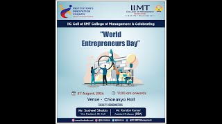 World Entrepreneur Day [upl. by Ahsap]