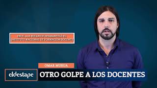 El Destape  Otro golpe a los docentes [upl. by Jacqui]