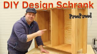 Du willst einen Schrank bauen Designer Möbel selber bauen [upl. by Yelrihs]