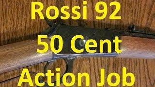 Rossi R92 50 Cent Action Job Winchester 92 Clone [upl. by Tidwell]