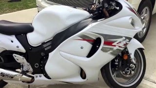 2012 Suzuki Hayabusa KampN Filter Brocks Full Exhaust quotAlien Head2quot amp PowerCommander [upl. by Krefetz]