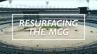 Resurfacing the MCG  Time lapse [upl. by Edialeda]