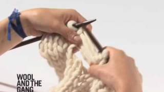 02 Ladder Stitch  How to Knit Tutorials by Wool and the Gang [upl. by Arutek]