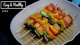 Brochettes de saumon [upl. by Donny]