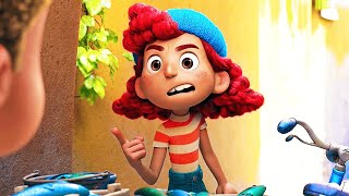 Giulia quotSanta Mozarellaquot  Disney Pixar Luca Clip 2021 [upl. by Joby]