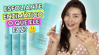 CONTROLE SEUS CRAVOS COM UM ESFOLIANTE ENZIMÁTICO ✨FRESHEN ENZYMATIC CLEANSING POWDER✨ [upl. by Elwin]