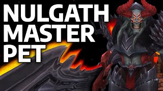 AQ3D Nulgath Master pet AdventureQuest 3D [upl. by Ainahs]