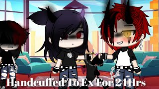 Handcuffed To Ex For 24HrsEnjoyChallengeGacha ClubGone WrongBlood WarningFlash Warning [upl. by Halac]