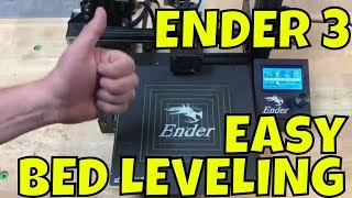 Creality Ender 3 Easy Way To Level Your Bed [upl. by Amary]