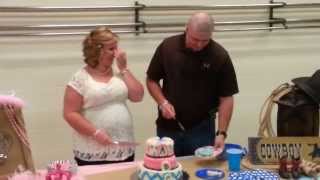 quotThe Glover 3quot Triplets Gender Reveal Party [upl. by Windsor]