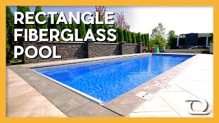 Goliath Maya  Rectangle Fiberglass Pool  Thursday Pools [upl. by Hoes49]